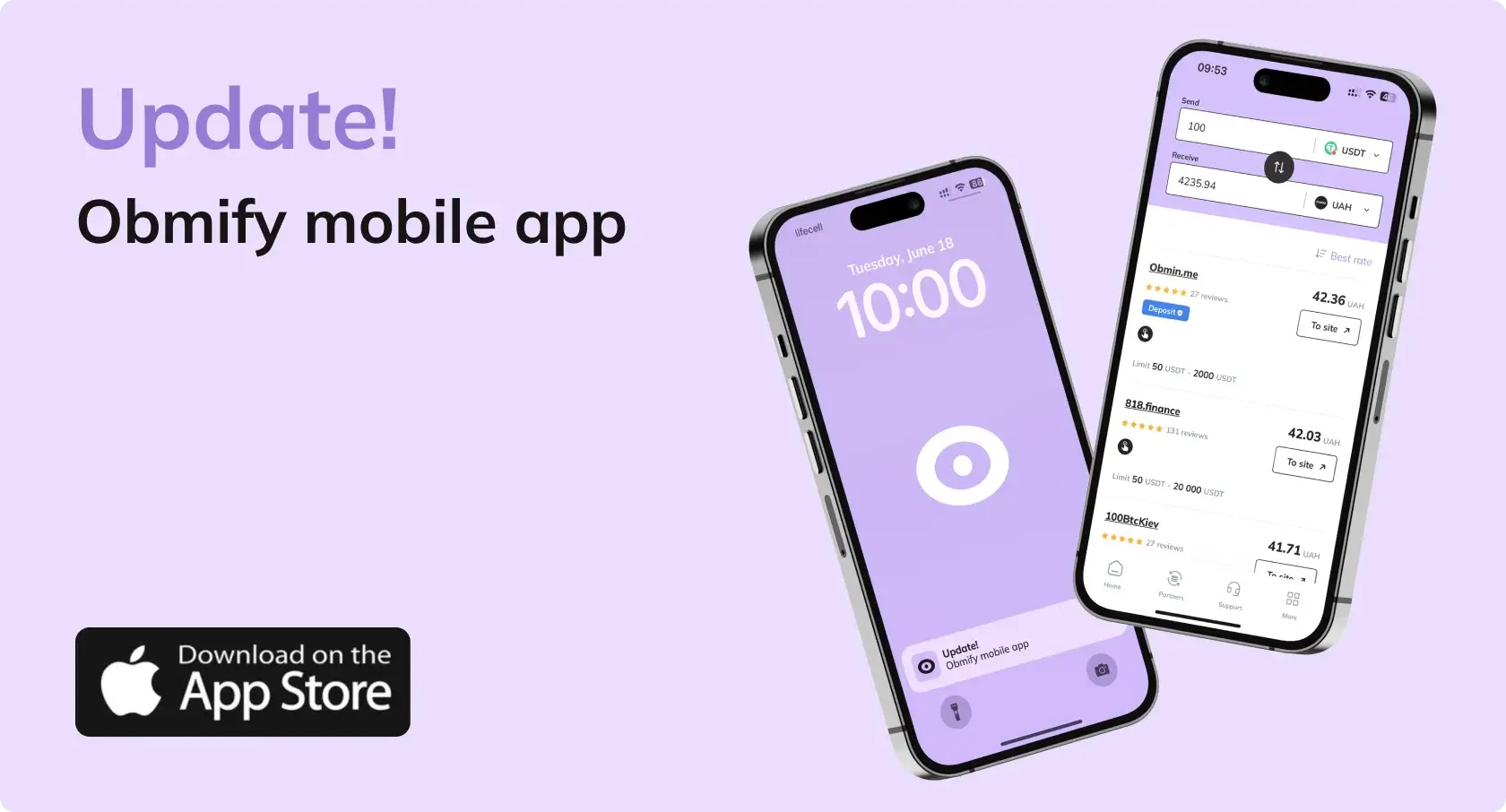 Obmify Mobile App