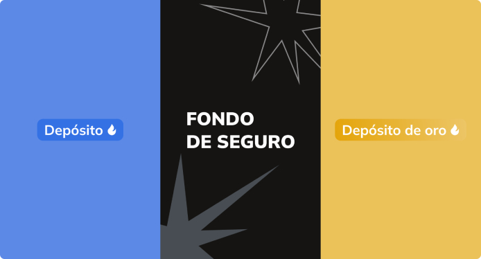 Tipos de depósito de seguridad en Obmify